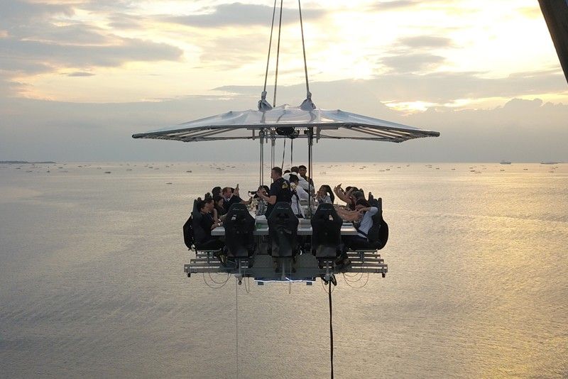 The night I got high on a 5-star Dinner in the Sky