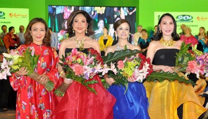 Diplomats walk the runway as Rustan's Models