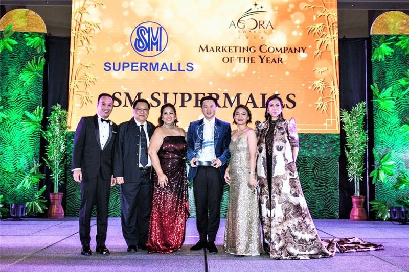 SM Supermalls bags Marketing Company of the Year at 2018 Agora Awards