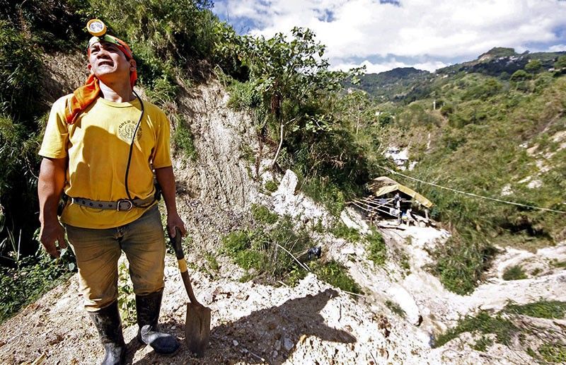 Miner survives Benguet tunnel collapse