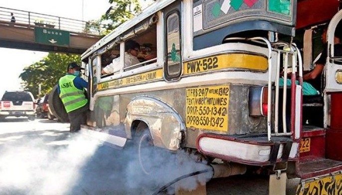 76 of 88 vehicles fail anti-smoke belching drive