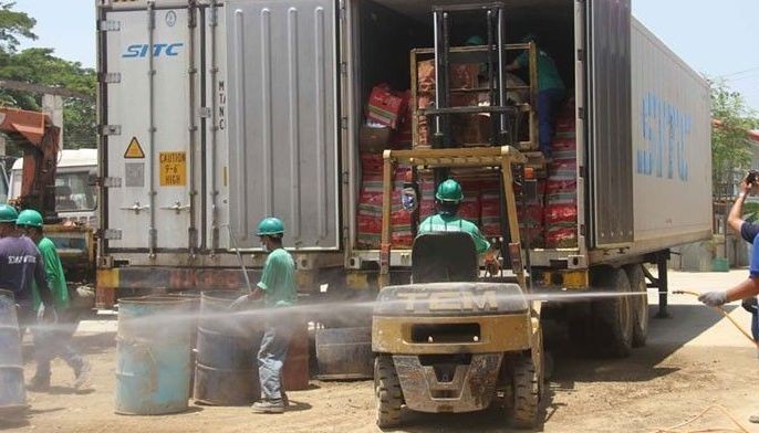 Customs disposes P.5 million worth of onions, apples