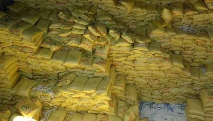 Zamboanga City police seize 300 sacks of smuggled rice