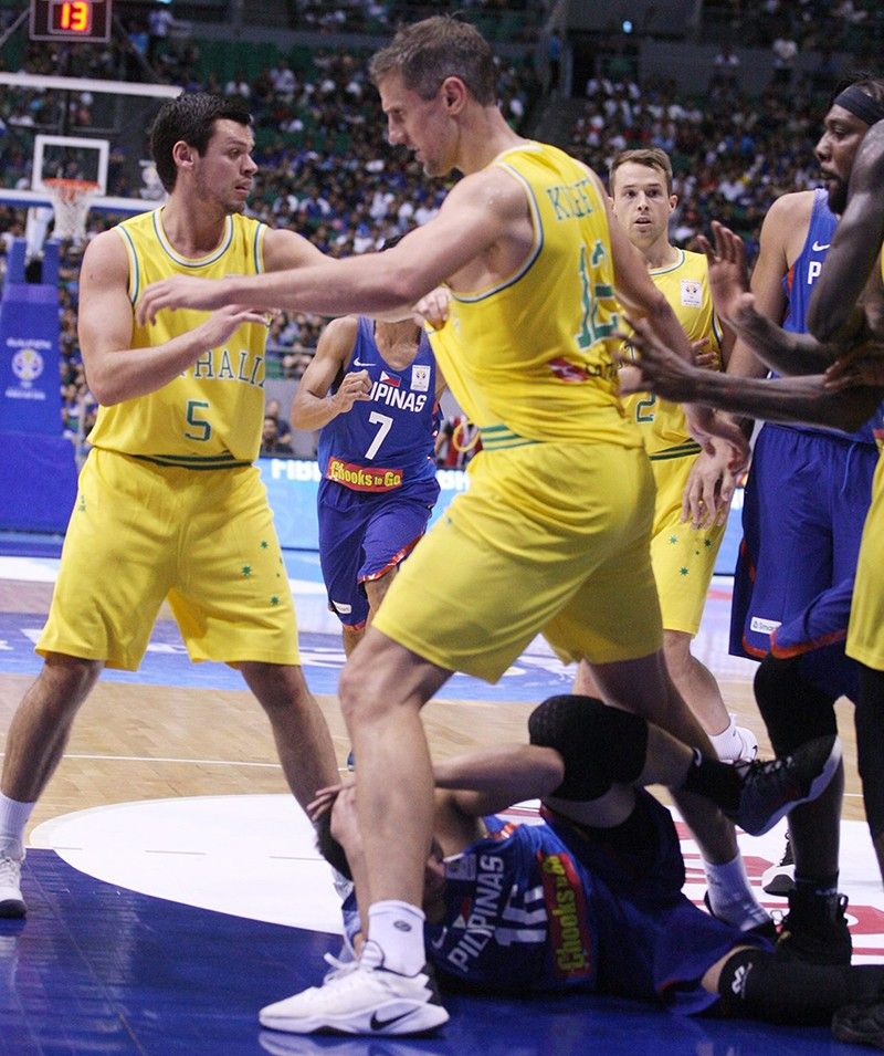 Aussies top Gilas 5 in fight-marred setto