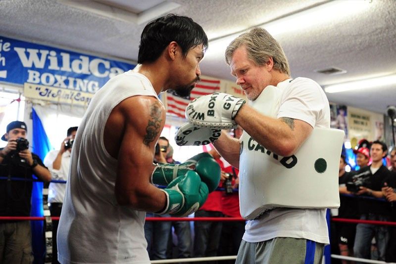 Freddie Roach says no deal yet with Manny Pacquiao