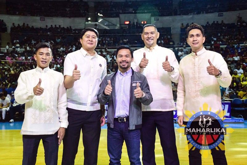 Pacquiao stakes P10 million trophy for MPBL winner