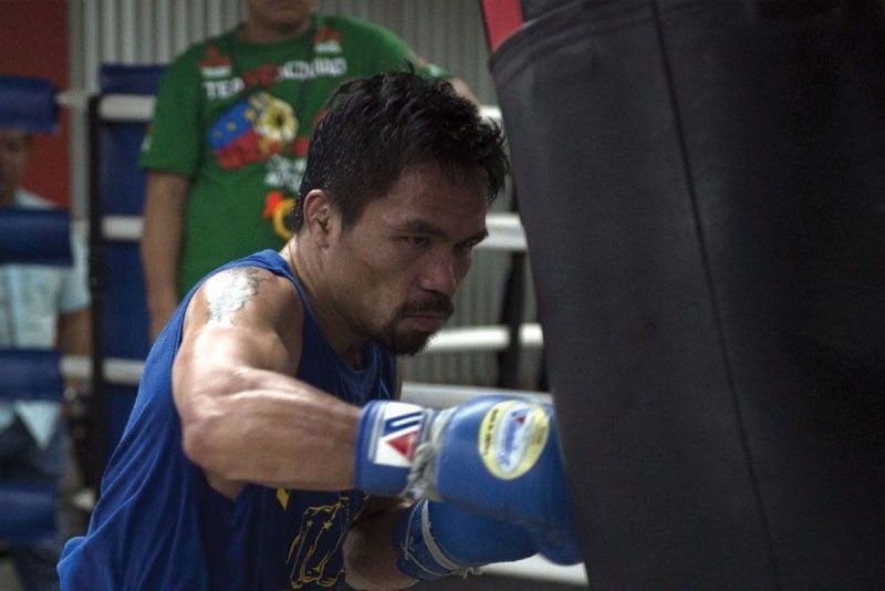 Manny Pacquiao loosens up for Kuala Lumpur fight