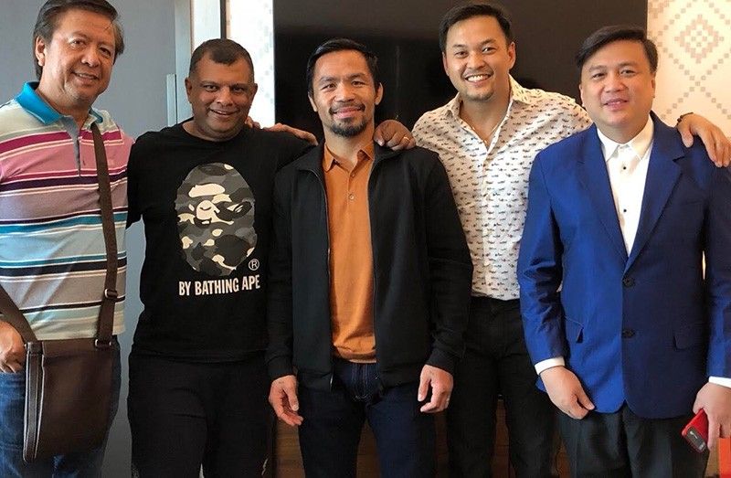 Rep. Mikee Romero to Asian Games bets: Train, fight hard like Pacquiao