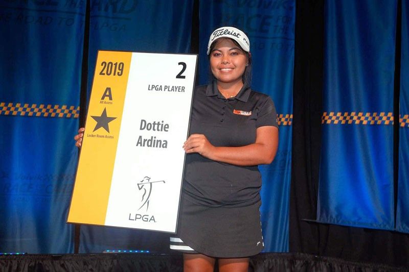 Doting Dottie; 2nd best rarinâ�� to be LPGAâ��s best