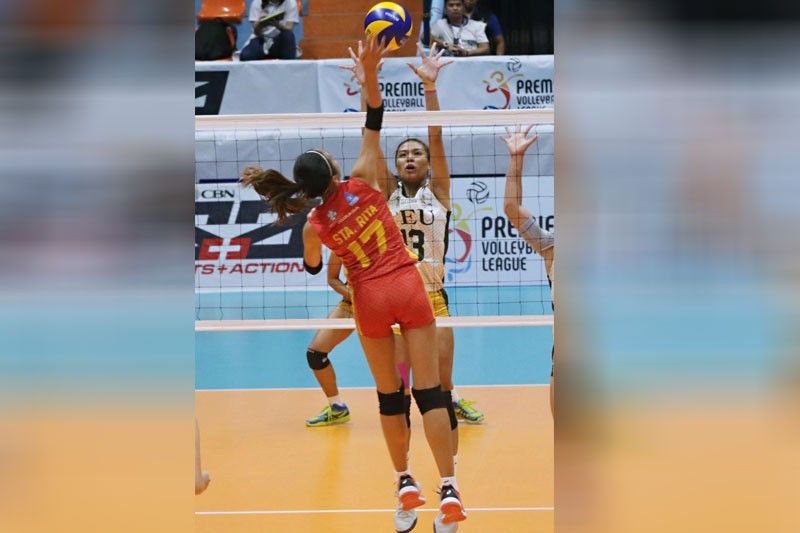 Lady Tams blast stags,  Wrest PVL solo lead