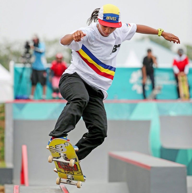 Didal crashes out of Asian Games skateboard competition