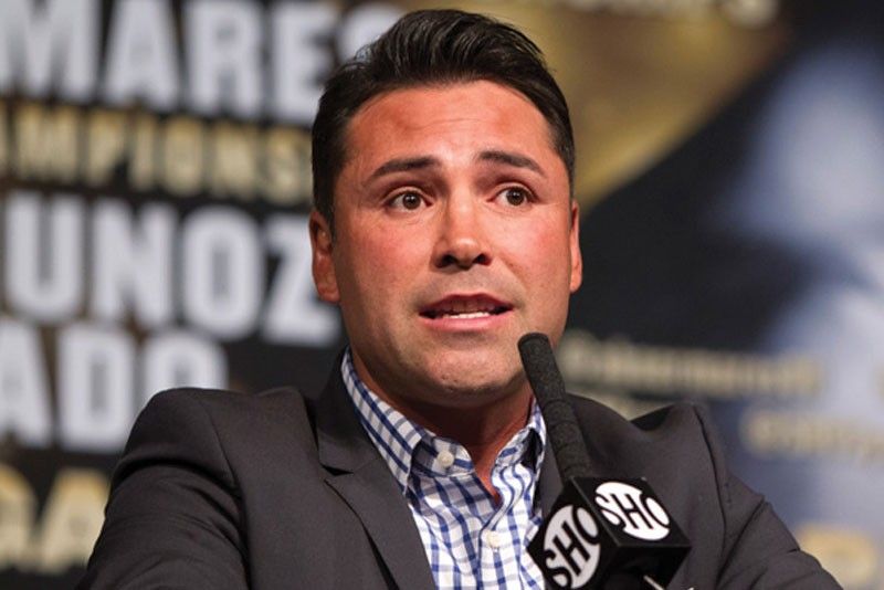 Oscar de la Hoya coming to town?