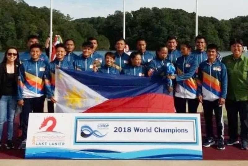 Pinoy paddlers bag 2 golds in world tilt
