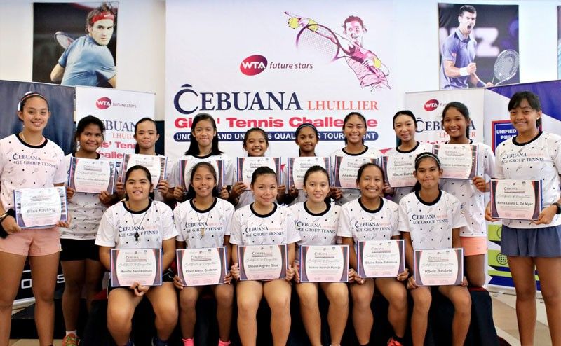 Carlos, Baulete hurdle Cebuana Tennis Challenge rivals