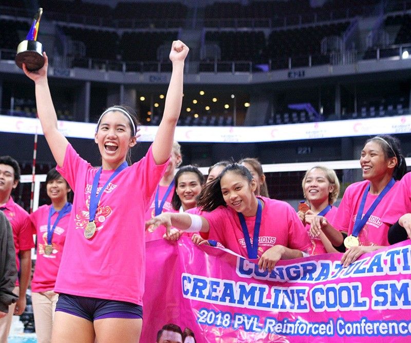 Creamline smashes way to first PVL crown