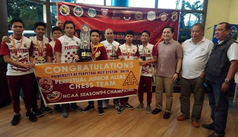 Perpetual rules NCAA junior chess