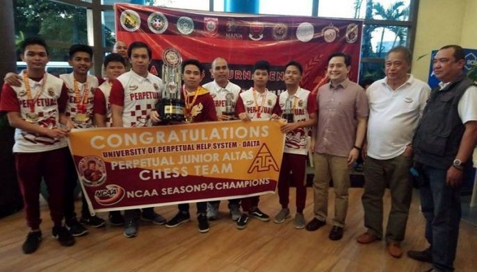 Perpetual rules NCAA junior chess