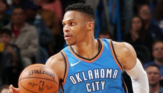 Russell Westbrook&rsquo;s 19th triple-double lifts Oklahoma Thunder