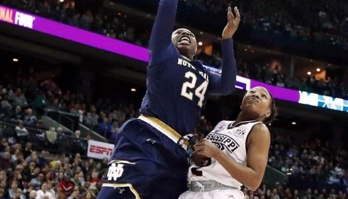 Hero twice over: Arike trey wins it for Notre dame