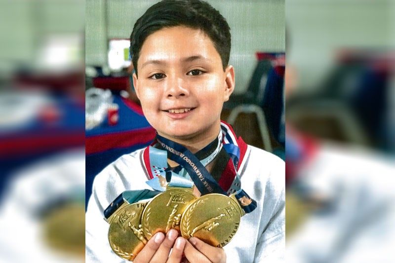 Young Inocentes bags 3 taekwondo golds