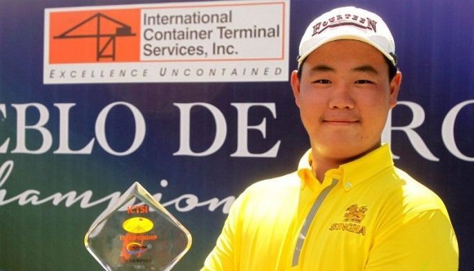 Kim posts record win, edges Carlos by one