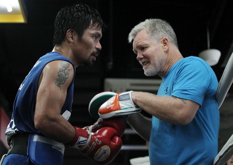 Manny Pacquiao, Freddie Roach together again