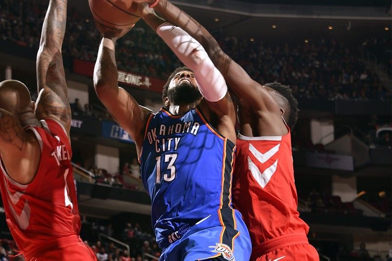 Thunder shoot down Rockets, boost playoff bid