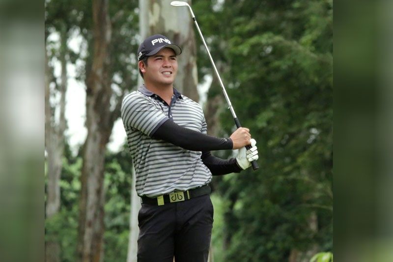Solid driving nets Justin Quiban 4-shot lead