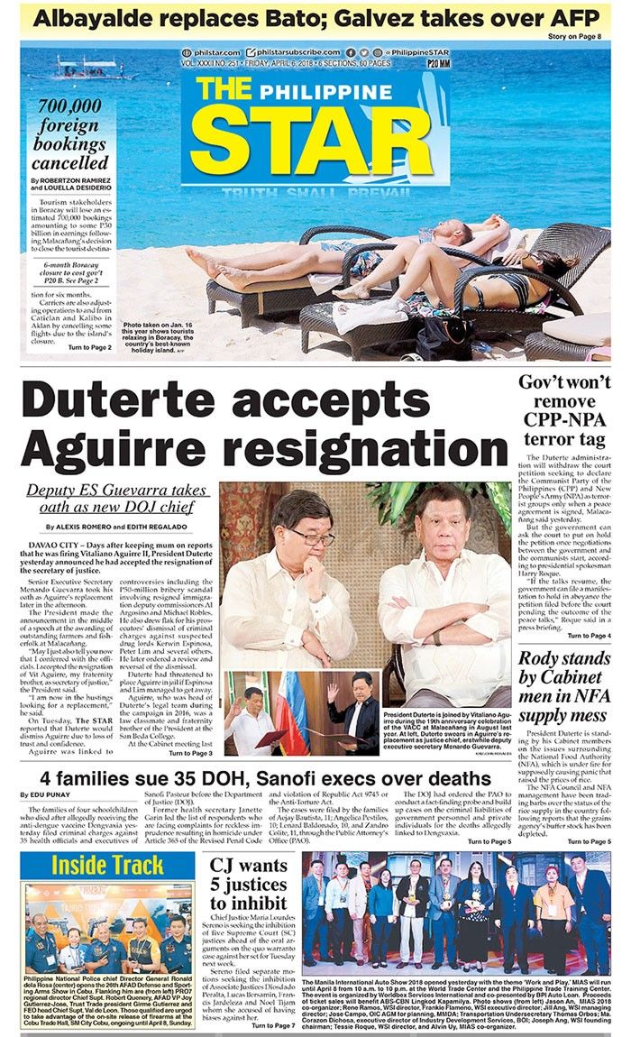 The Star Cover (April 6, 2018)