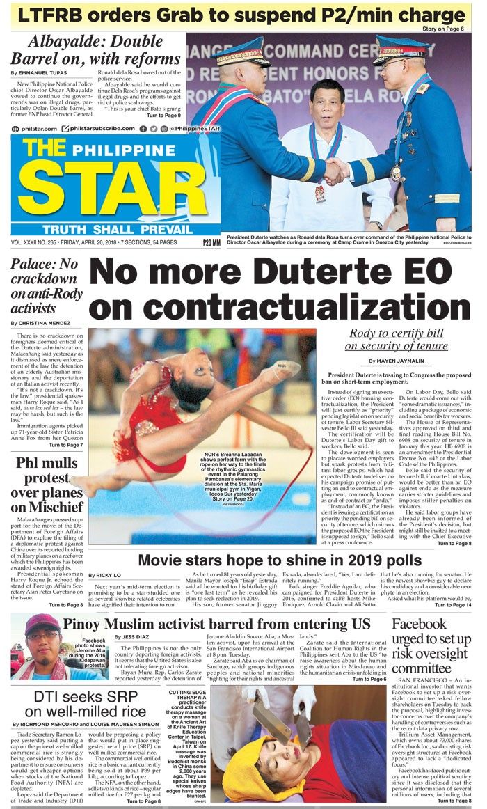 The STAR Cover April 20, 2018