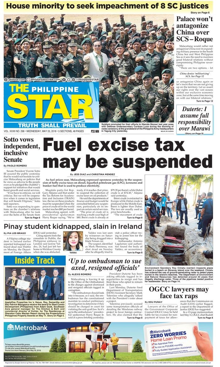 The STAR Cover (May 23, 2018)