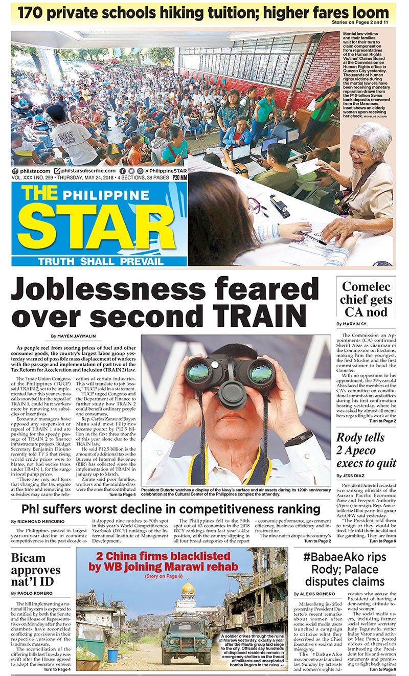 The STAR Cover (May 24, 2018)