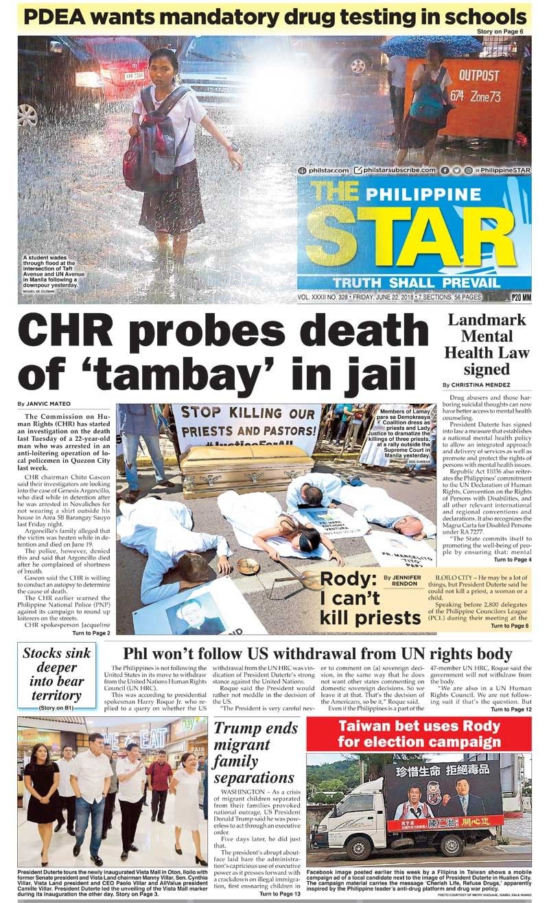 The STAR Cover June 22, 2018