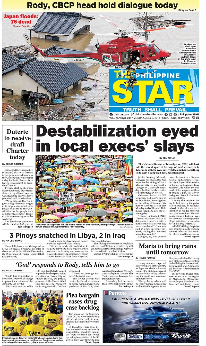 The STAR Cover (July 9, 2018)