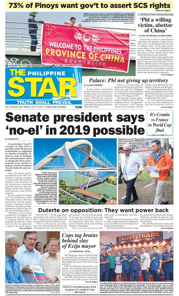 The STAR Cover (July 13, 2018)