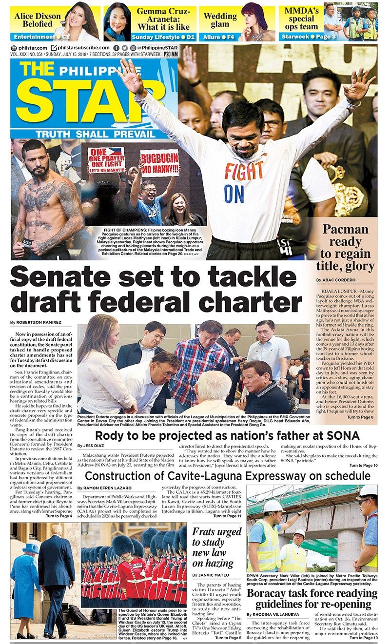 The STAR Cover July 15, 2018