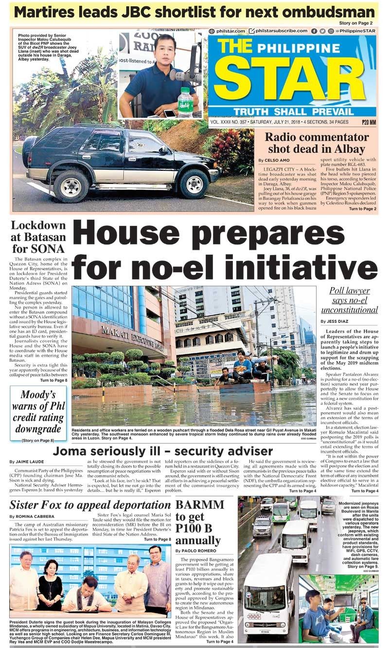 The STAR Cover (July 21, 2018)