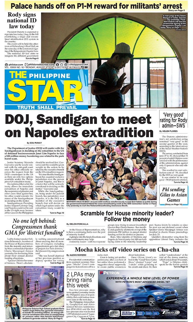 The STAR Cover (August 6, 2018)