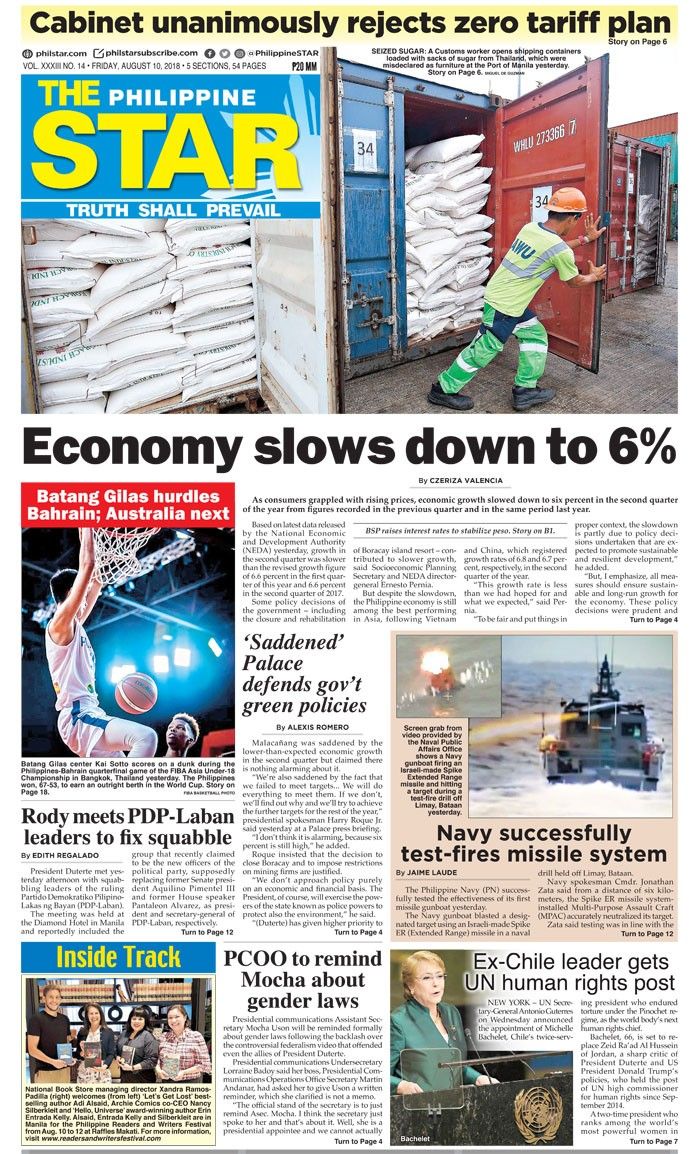The STAR Cover (August 10, 2018)