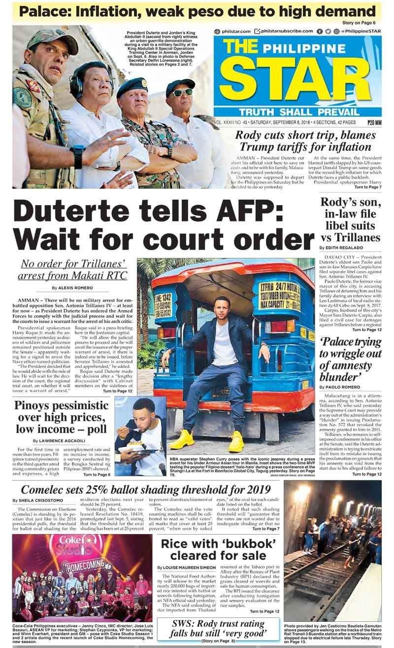 The STAR Cover (September 8, 2018)