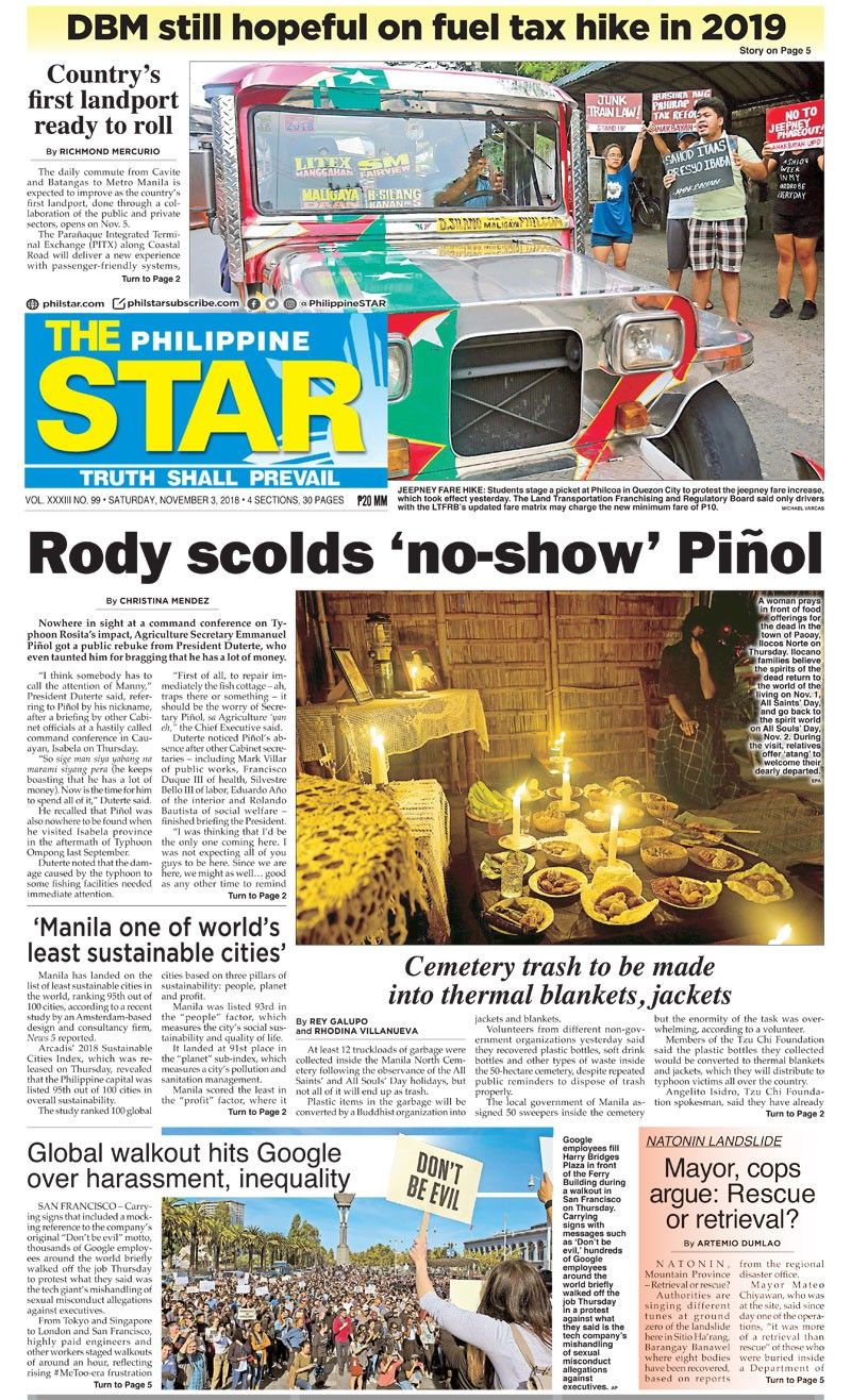 The STAR Cover (November 03, 2018)