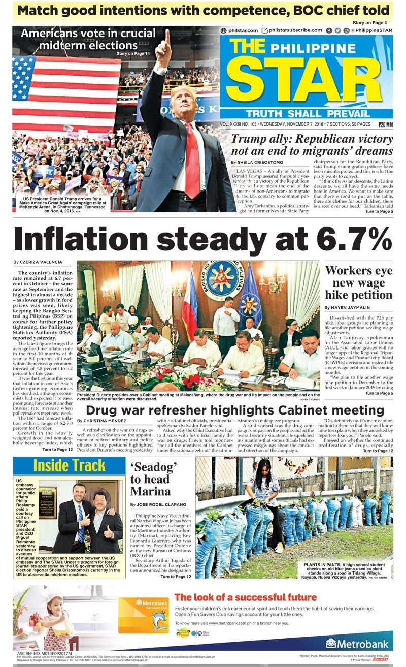 The STAR Cover (November 7, 2018)