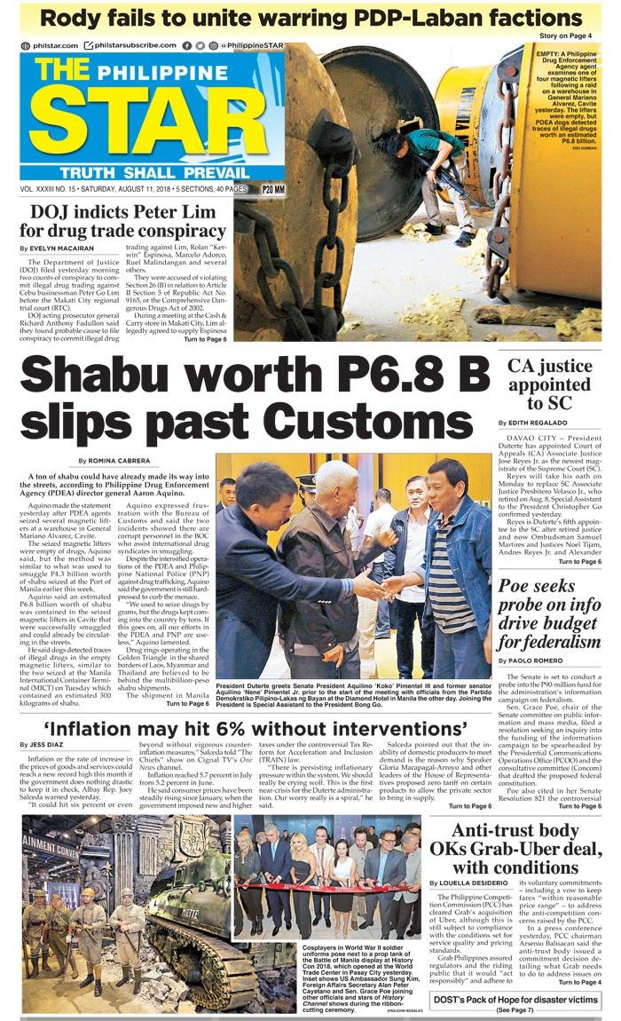 The STAR Cover (August 11, 2018)
