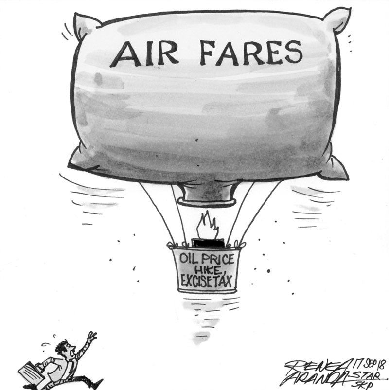 EDITORIAL - Higher airfares