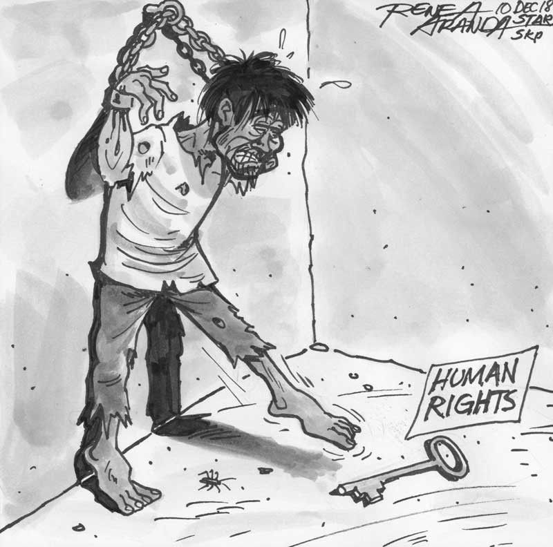 EDITORIAL - Stand up for human rights | Philstar.com