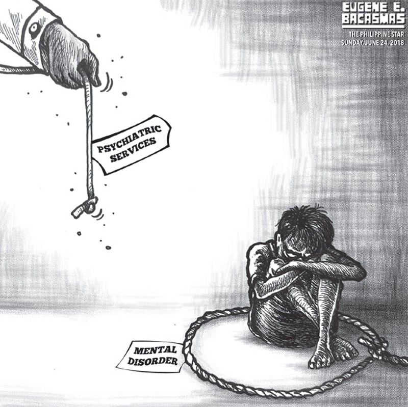 Image result for PINOY EDITORIALS CARTOON MENTAL HEALTH