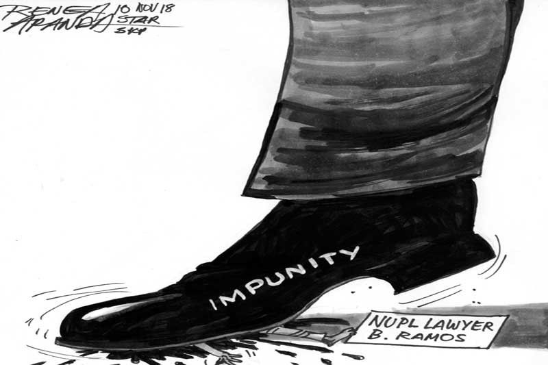 EDITORIAL - Lawyers as targets