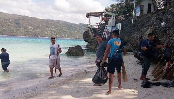 Sumilon sandbar to be closed once a month