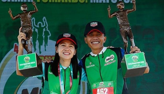 Tabal, Poliquit dinomina ang Milo Marathon