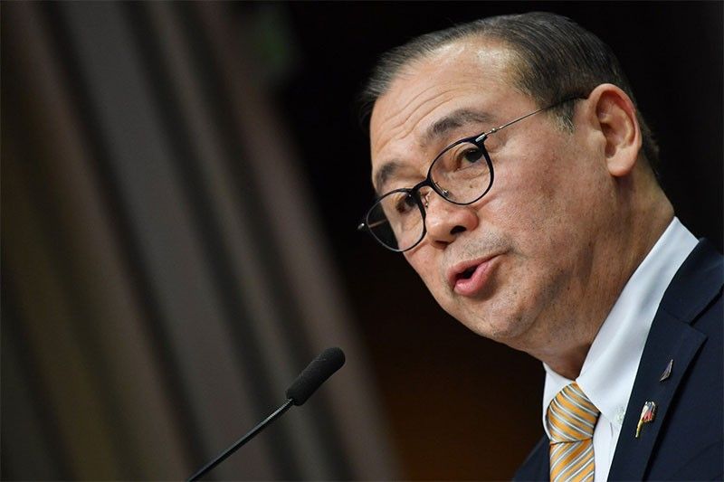 Filing protests against China like 'throwing paper at a brick wall' â�� Locsin